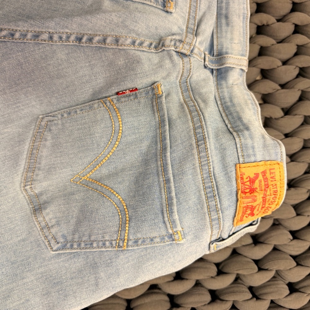 Levi's Light Blue Skinny Jeans